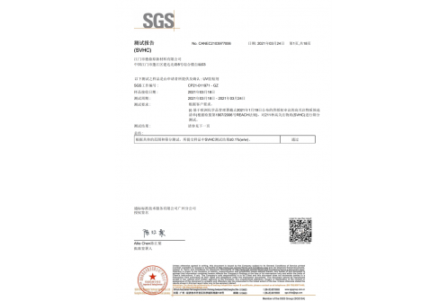 SGS报告